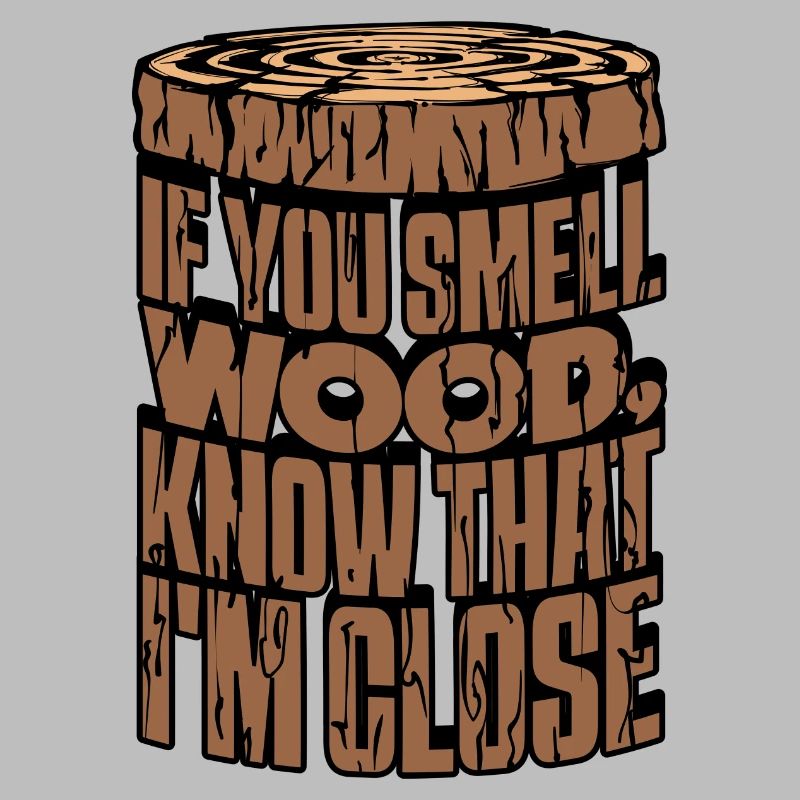 Woodwork Tree Cutter Statement Wood Lumberjack