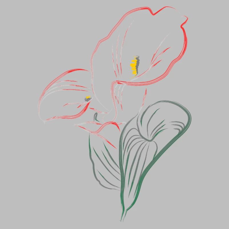 Mélange CALLA Rouge-Rose