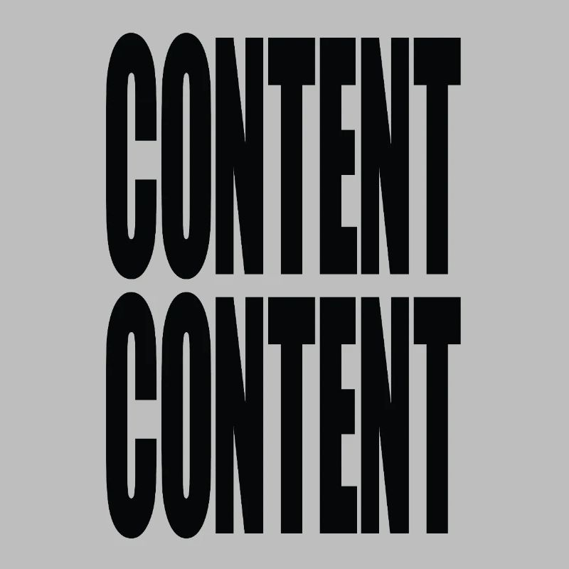 "Content Content" – For Creators, Nerds & Media Men