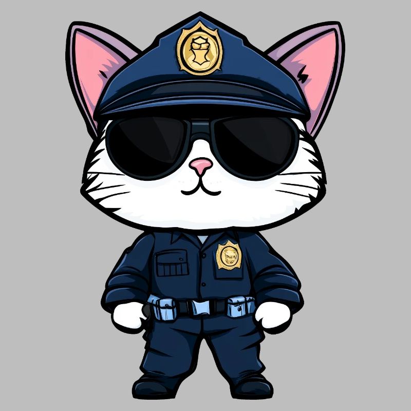 Polizei Katze