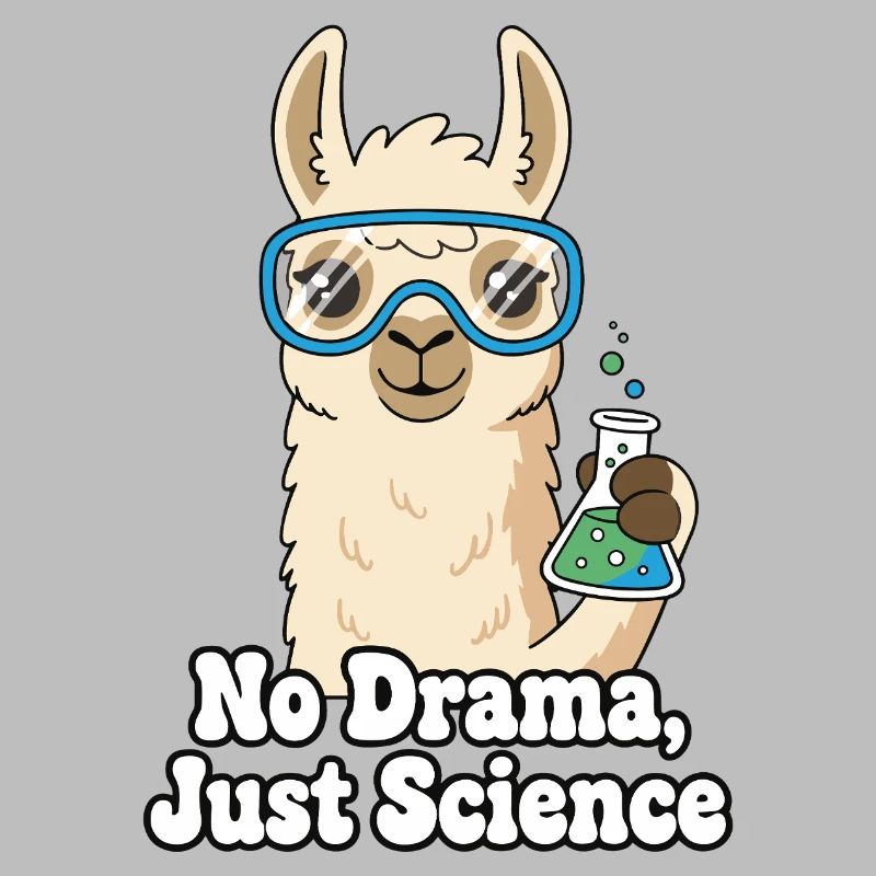 Pas de drame, juste un lama de science