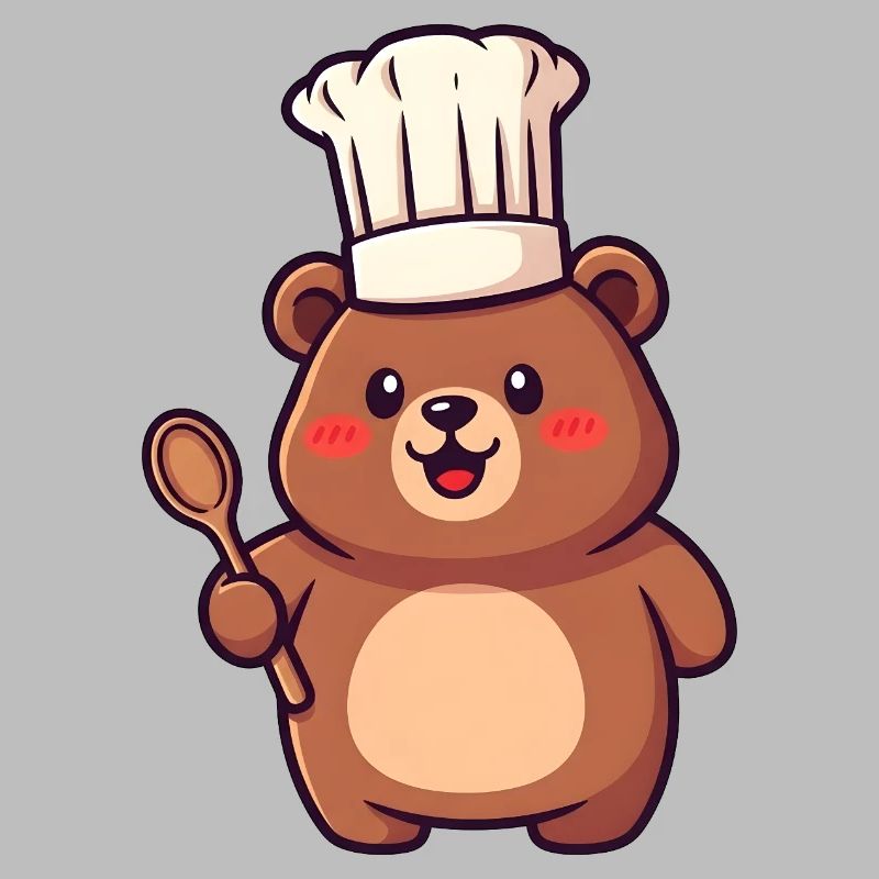 Chefbärchen with chef's hat