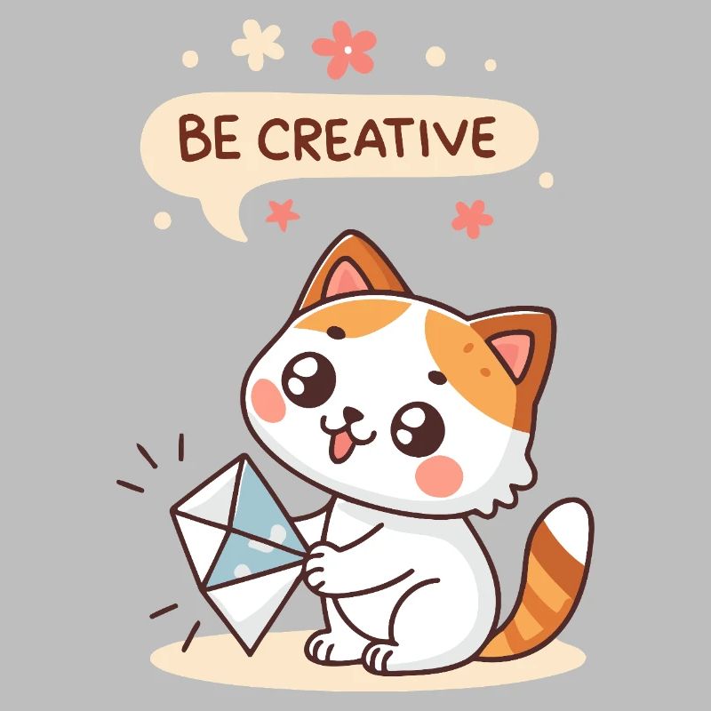 Creative Kawaii Cat