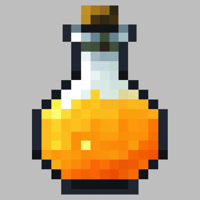 Potion Pixel-Art-Stil retro 8-Bit