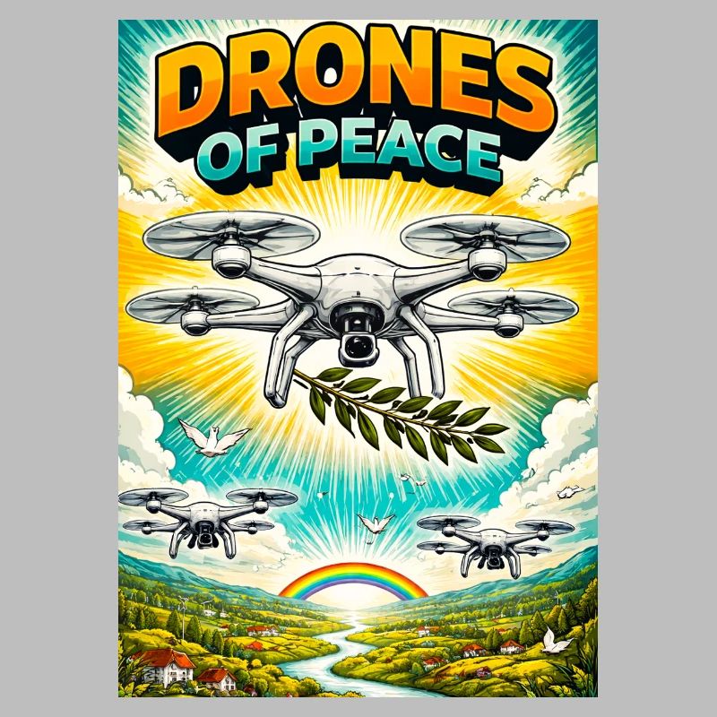 Drones de la Paix Vol Olive
