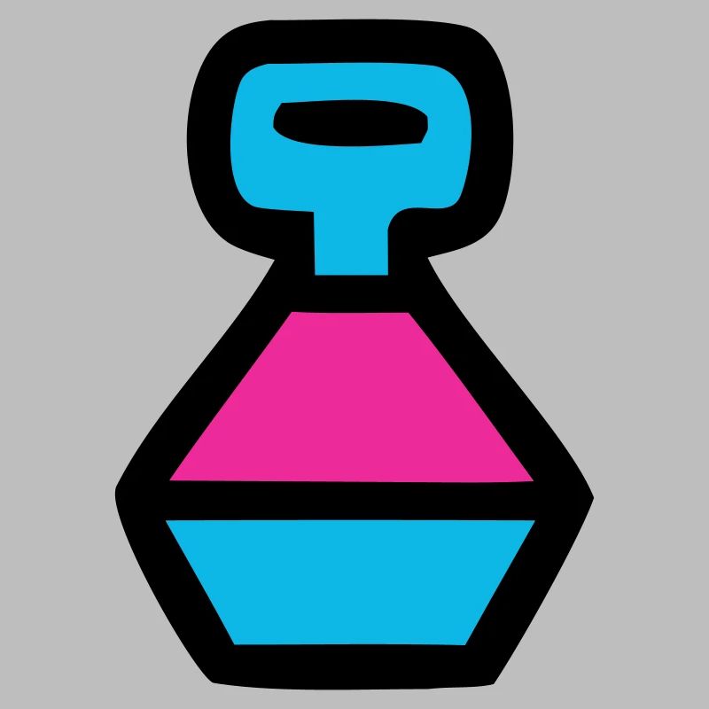 Retro Trinkflasche 90er Pop Art