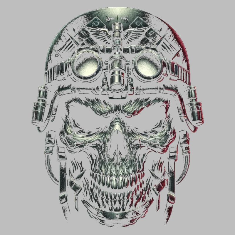 Pilotenschädel Pilot