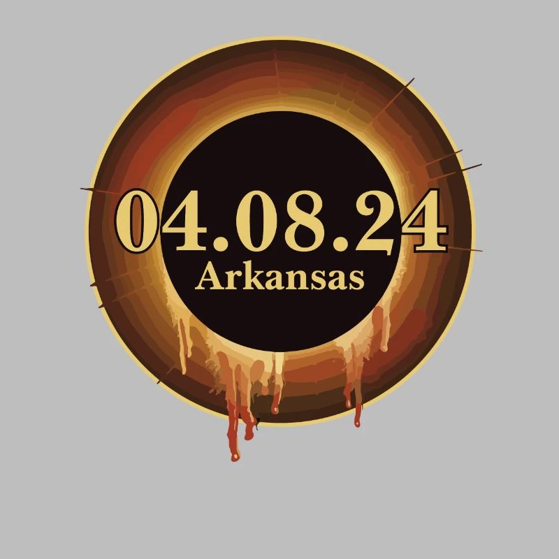 Total Solar Eclipse Path of Totality Arkansas