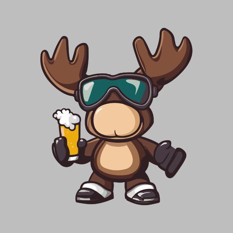 Moose Ski Beer