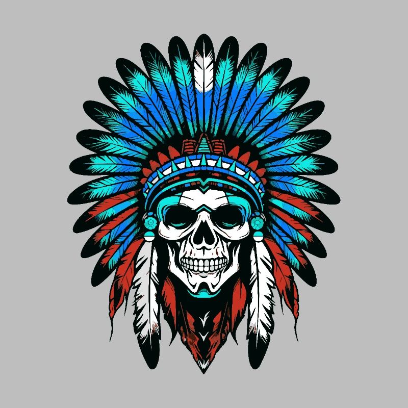 Crâne de chef indien Apache