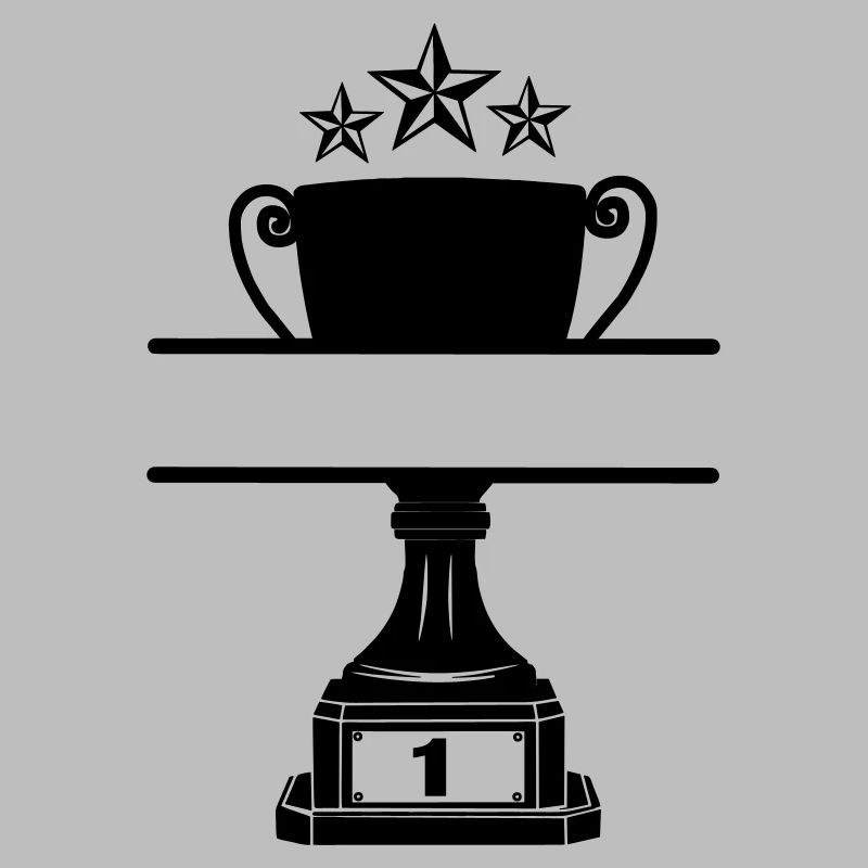Cup with cutout for name