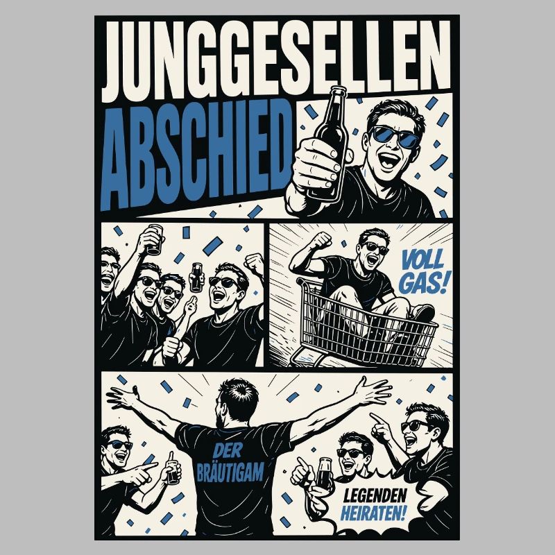 Junggesellenabschied Comic