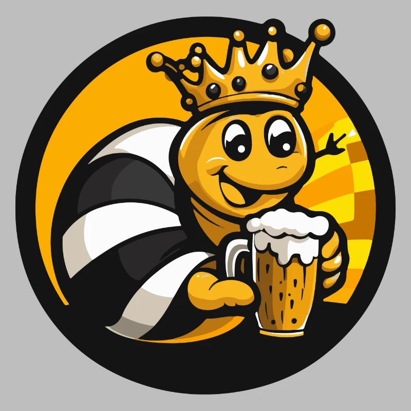 Schnecke Bier Comic