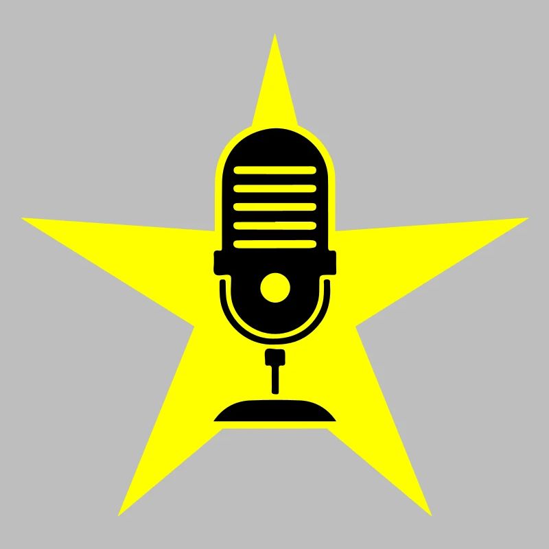 Microphone Symbol Podcast