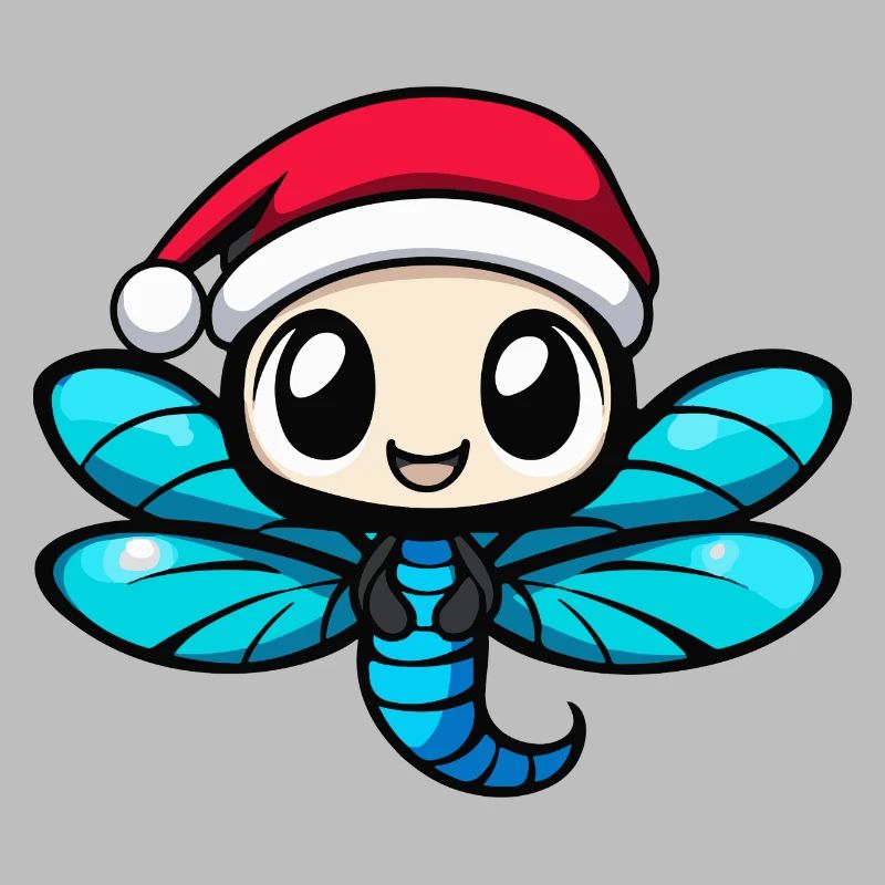 Libellule Noël