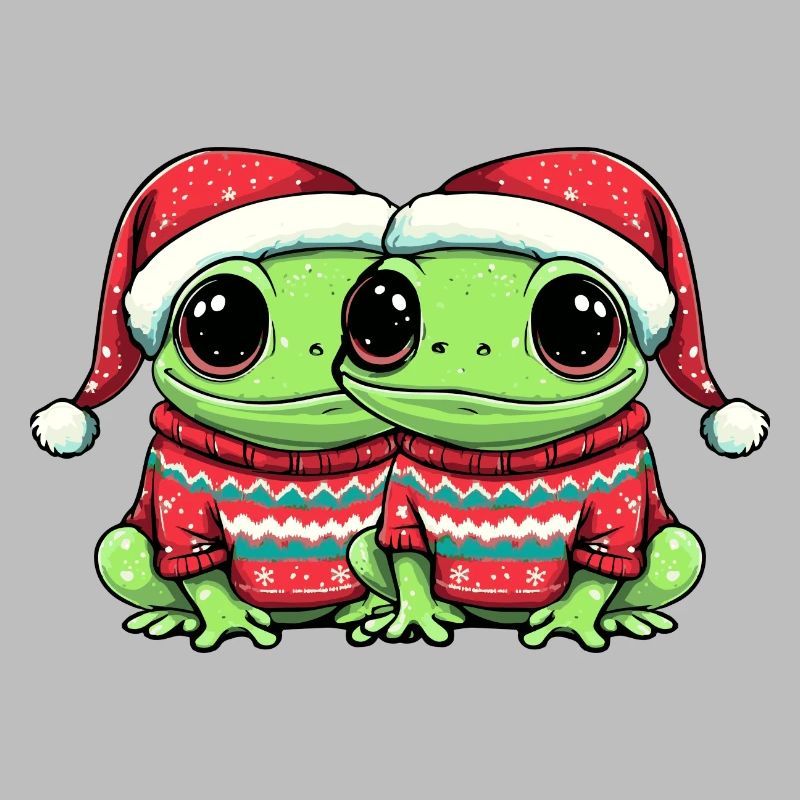 L’équipe de Noël de Frog