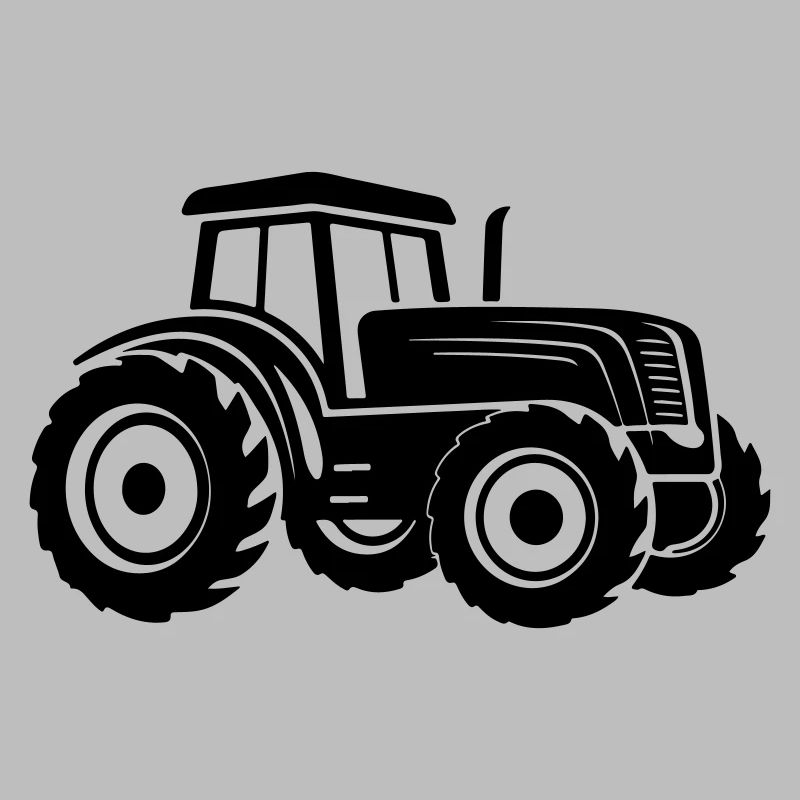 Tractor Silhouette Agriculture