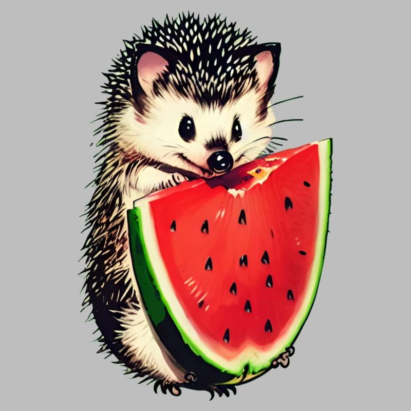 Gâterie de pastèque de hérisson