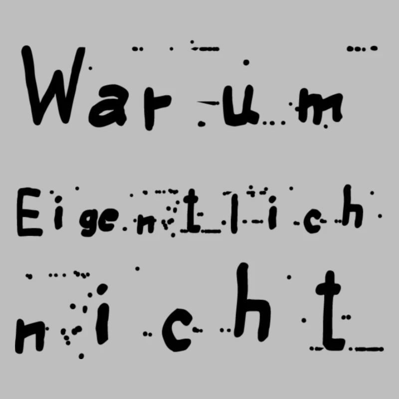 Warum eigentlich nicht