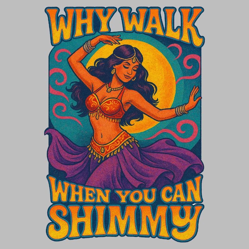 Affiche de motivation pour danseuse orientale