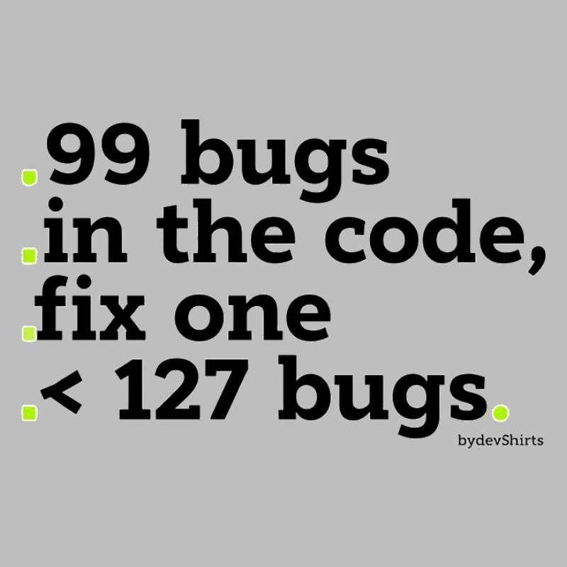 99 Fehler im Code zu beheben