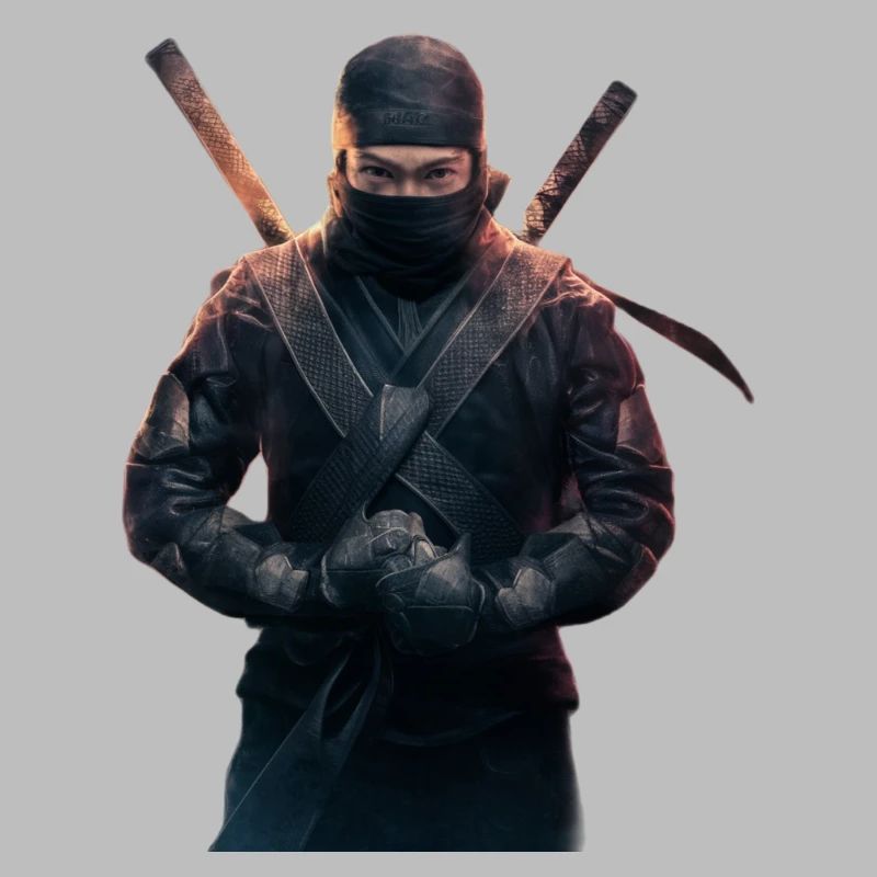 Ninja mit Schwertern