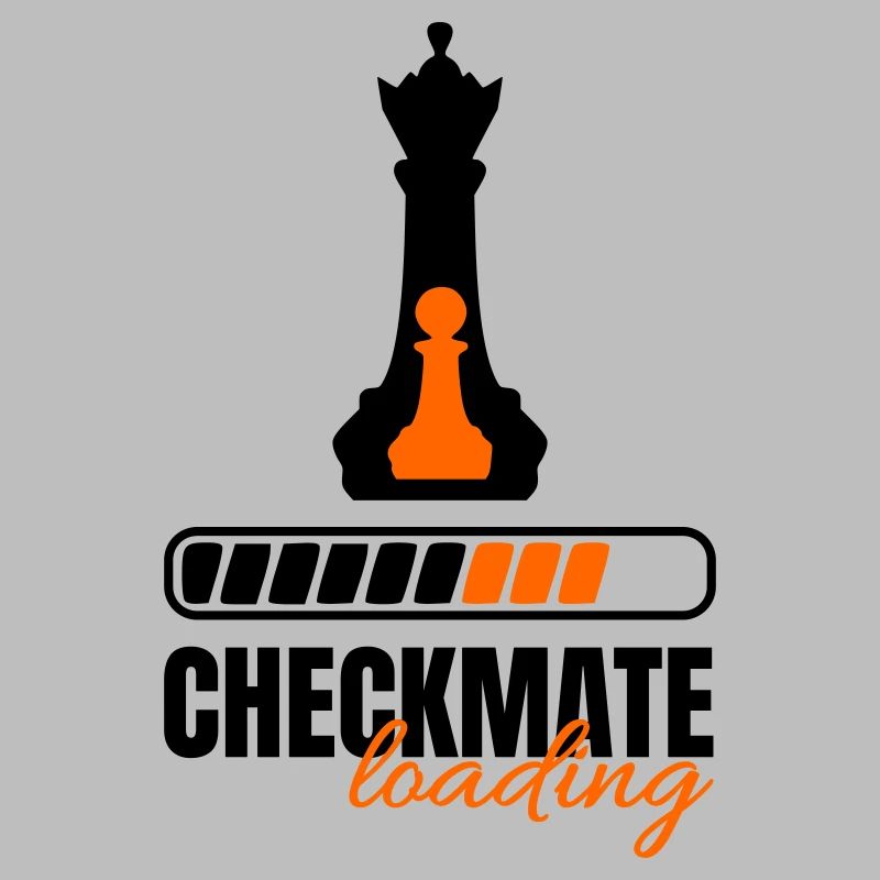 Checkmate Loading Queen and Pawn