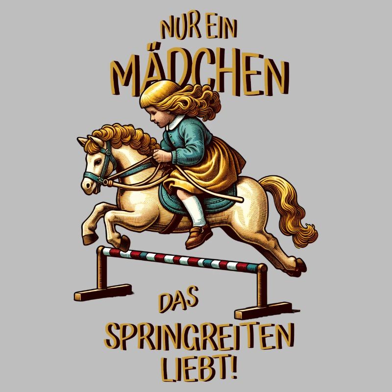 Kinder Springreiten
