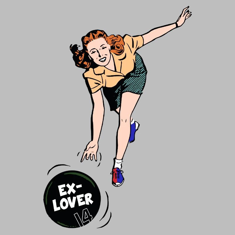 Ex-Lover Bowling – Retro Comic Style