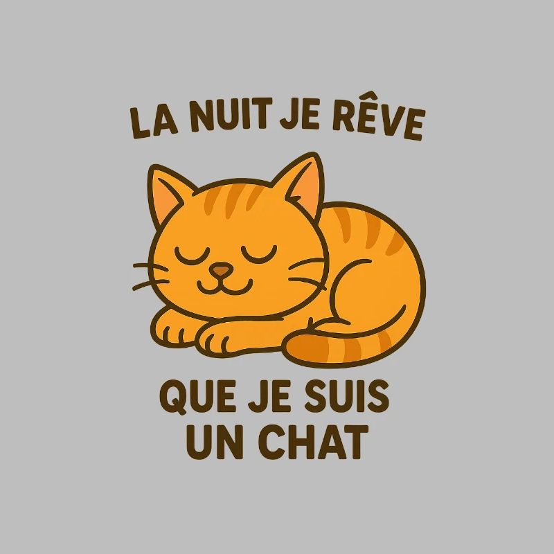 Nachts träume ich davon, eine Katze zu sein