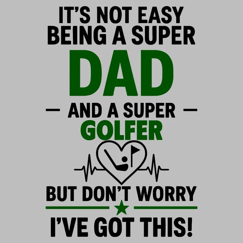 Herz + Golf – Super Papa Golfer