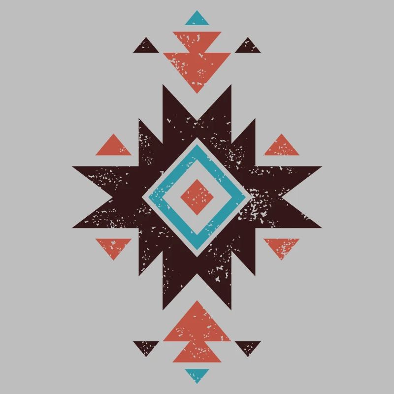 Boho-Diamant-Emblem