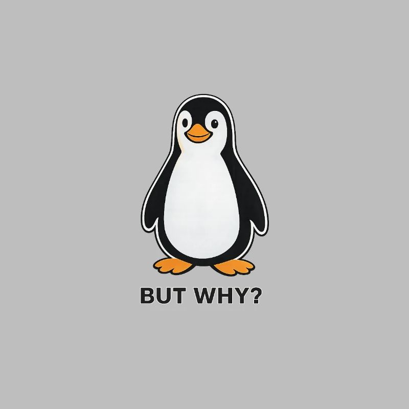 Mème Penguin Mais Why Why