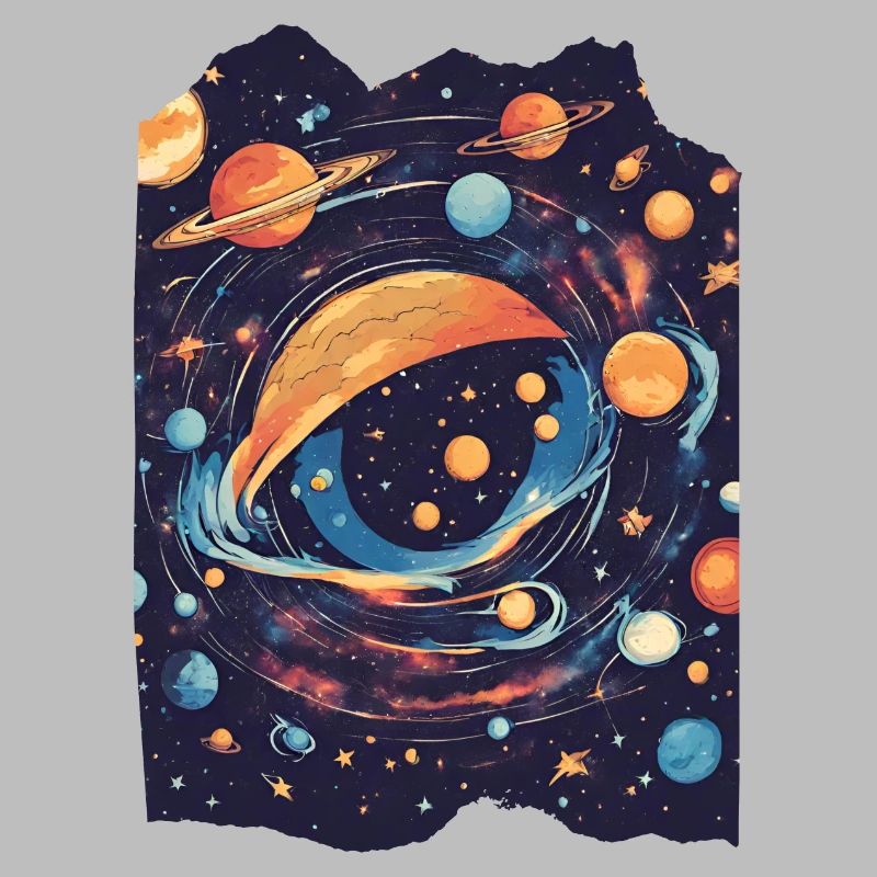 Eye Galaxy Outer Space Planets Stars Interstellar