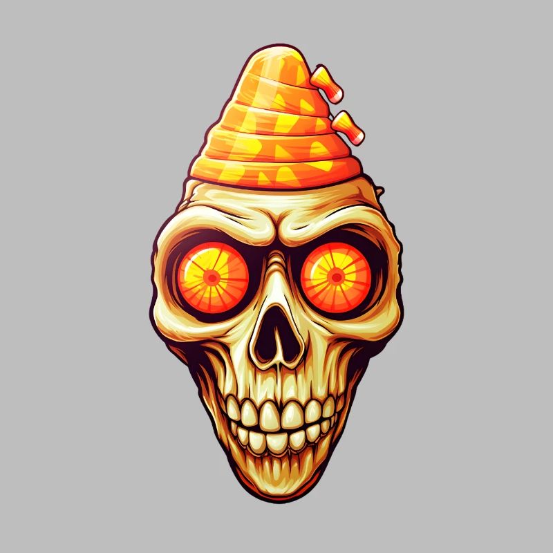Candy Corn Totenkopf