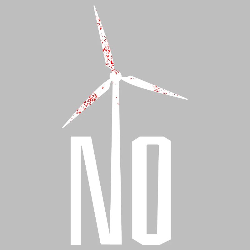 NON! Éolienne non merci - danger pour les oiseaux