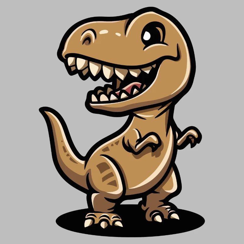Dinosaur T-Rex Comic