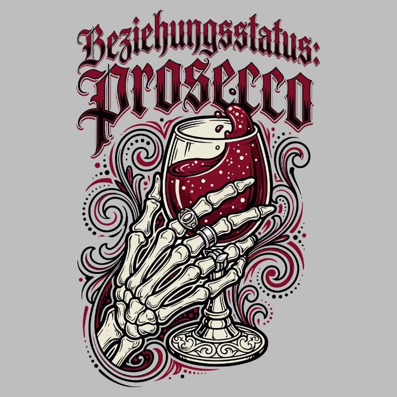 Relationship status Prosecco Funny German Wine Gift