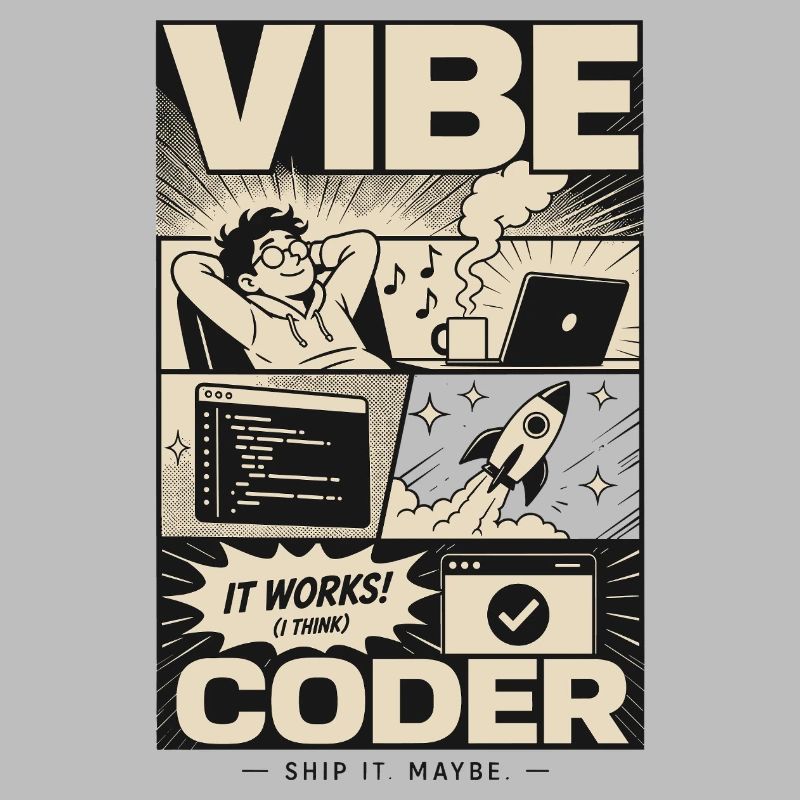 Vibe Coder Programmer Humor
