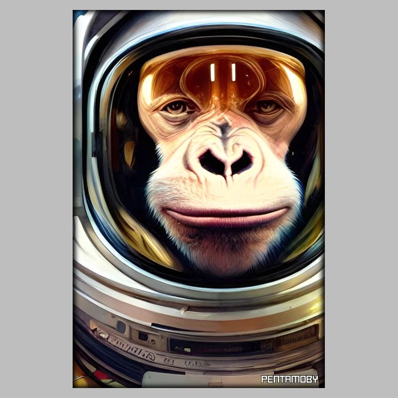 Monkey Animal Astronaute Space Space Universe 4