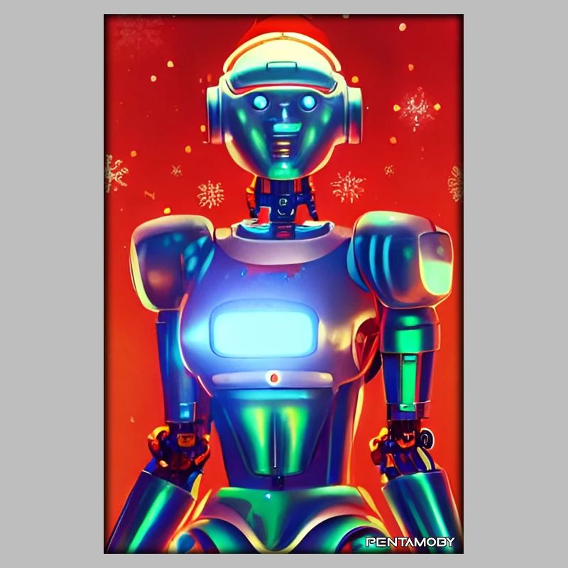 Robots Noël Future Technology Science