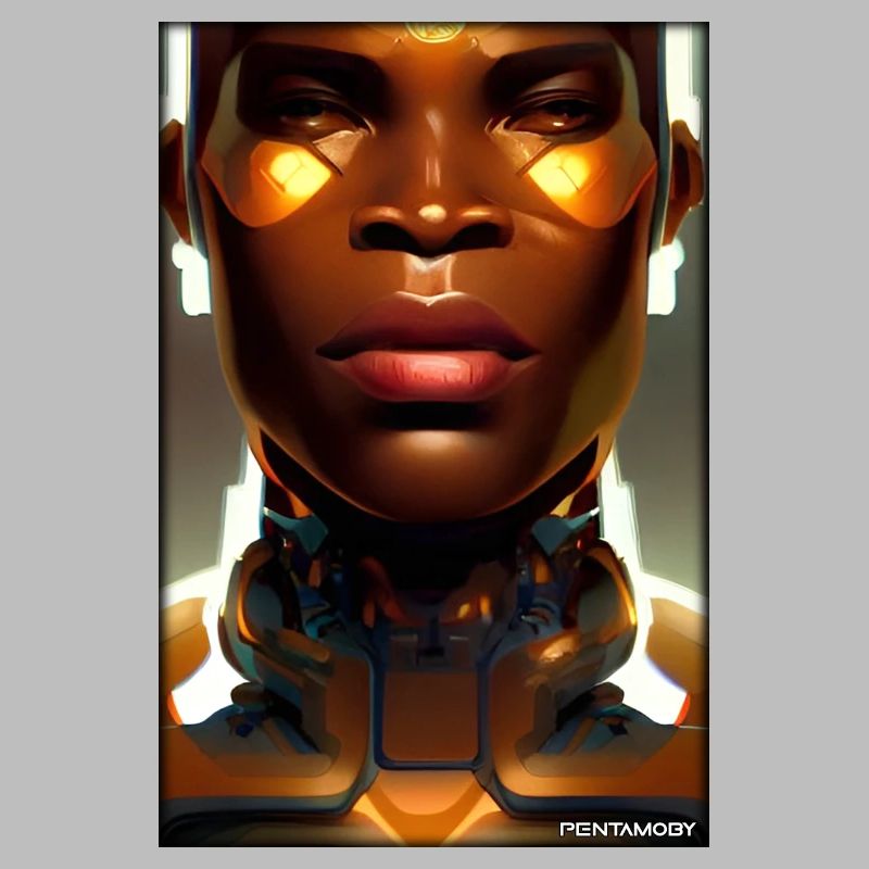 Cyborg Man Future Sci-Fi Machine Technology