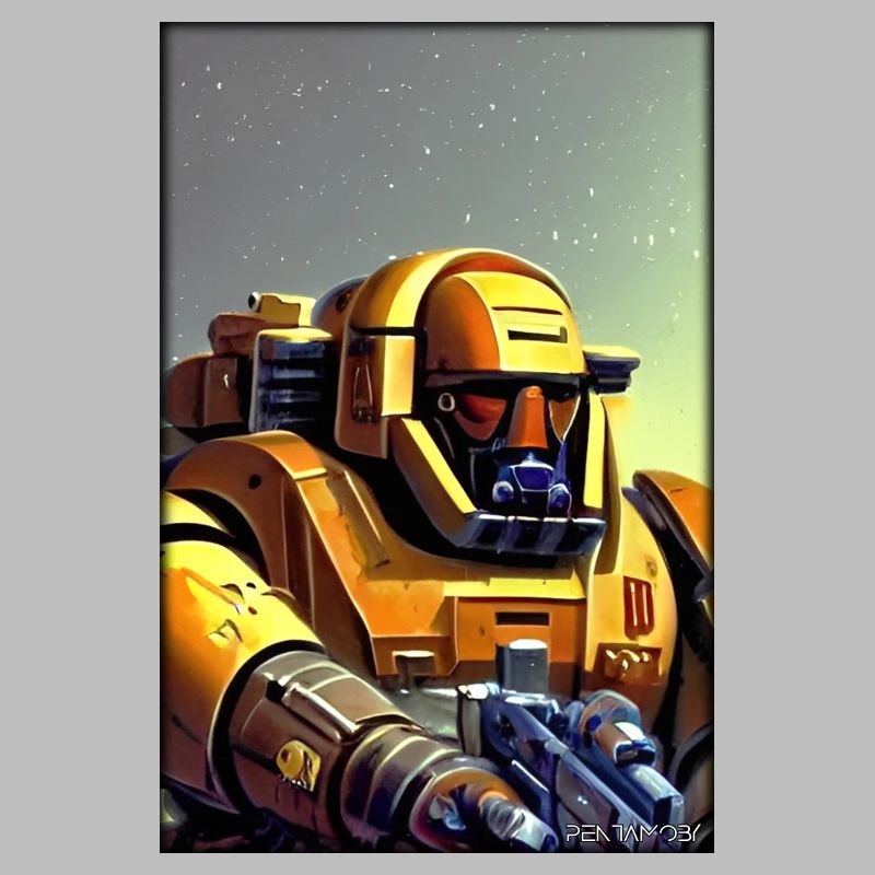 Kampfbot Robot Super Soldat Machine Guerrier