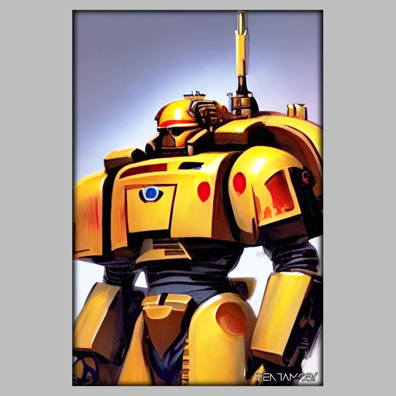 Kampfbot Robot Super Soldat Machine Guerrier