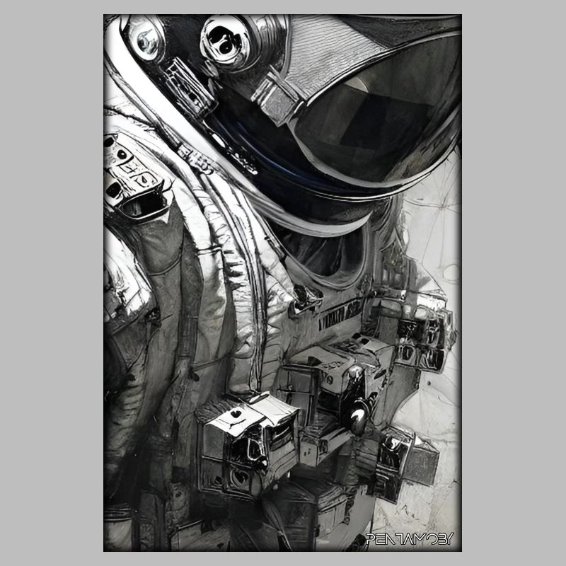 Astronaut Future Sci-Fi Technology