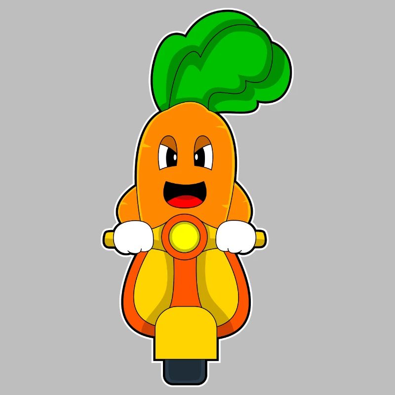 Karotte Motorroller