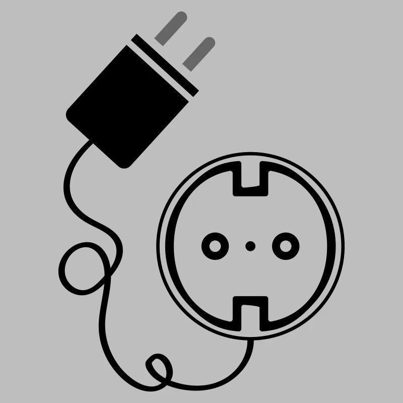 Steckdose Icon Strom