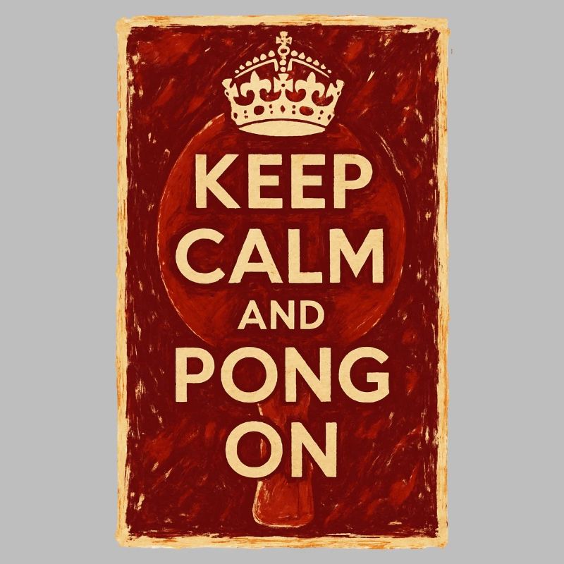 Keep Calm and Pong On / Ping