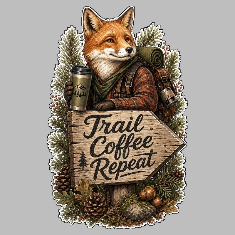 Trail Coffee Repeat Fox