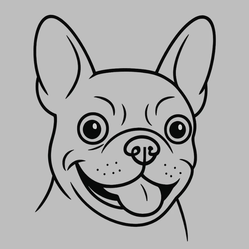 TinyPaws Black & White Edition Bulldogge Style b